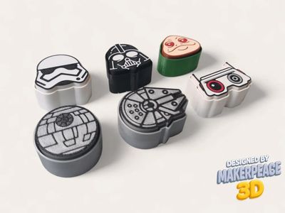 Preview do modelo 3D Star Wars Clicker Fidget 2