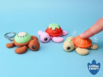 Modelo 3D Strawberry Turtle Clicker By CritterCRAFT