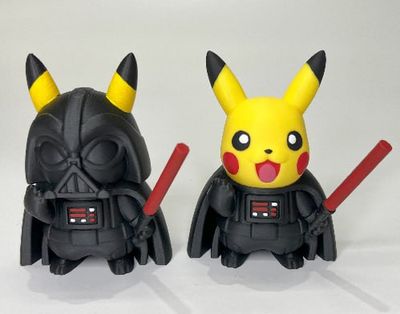 Modelo 3D StarWars Pikachu