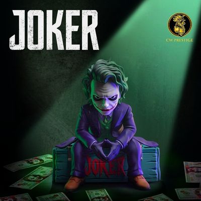 Preview do modelo 3D joker urban vibes fan art