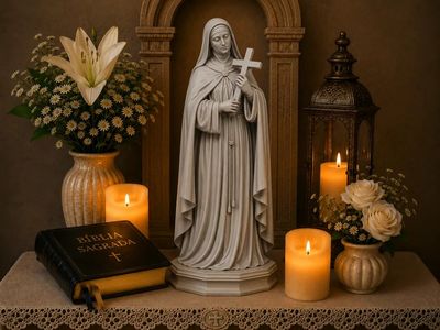 Preview do modelo 3D HH 3DPRINT SANTA RITA DE CÁSSIA 150MM