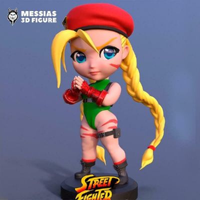 Modelo 3D Chibi Cammy @ for Home