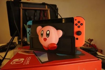 Modelo 3D Kirby Nintendo Switch