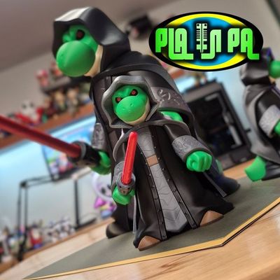Modelo 3D Yoshi Joins the Dark Side