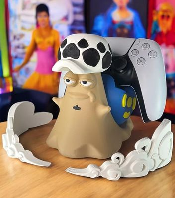 Preview do modelo 3D Universal Controller Stand Inspired by Ace from One Piece Fan Art