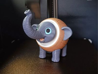 Modelo 3D Cocofanto Elefanto Articulated toy