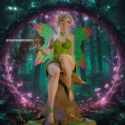 Modelo 3D GM3D Peter Pan Tinkerbell (NSFW)