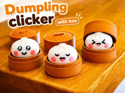 Modelo 3D Dumpling Clicker