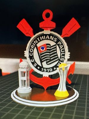 Modelo 3D Corinthians Trofeu BI