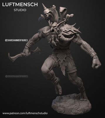 Preview do modelo 3D Voljin 1 6Scale