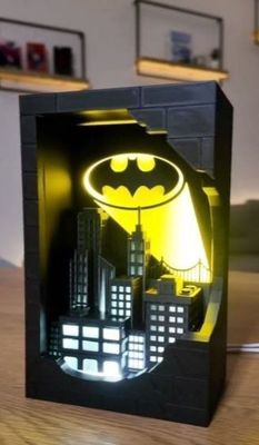 Modelo 3D Broken Brick Batman @Print3DWorld