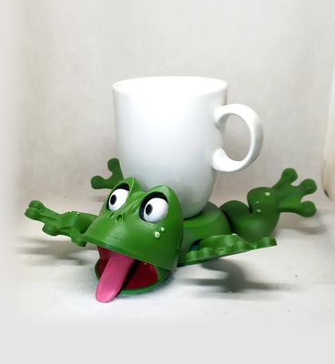 Modelo 3D frog cup holder