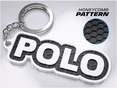 Modelo 3D Volkswagen Tiguan Keychain AMS