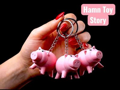 Modelo 3D Hamm keychain fast 7g