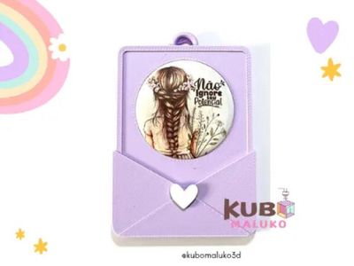 Modelo 3D CHAVEIRO ENVELOPE BOTTOM KUBO MALUKO