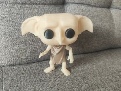 Preview do modelo 3D Dobby Funko Pop