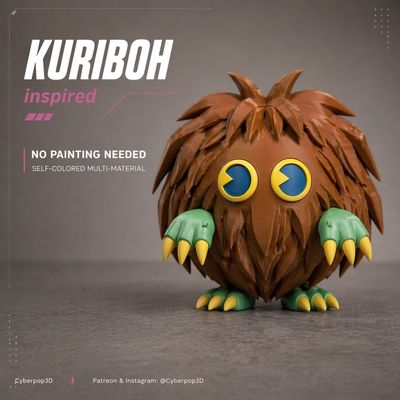 Modelo 3D CYBERPOP KURIBOH BUILDPLATES
