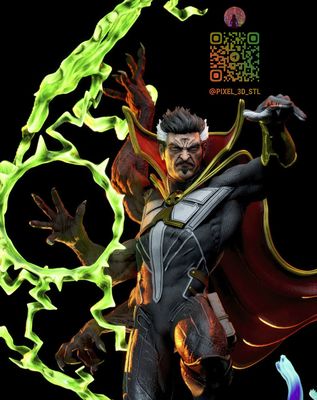 Modelo 3D @Pixel 3D Doctor Strange