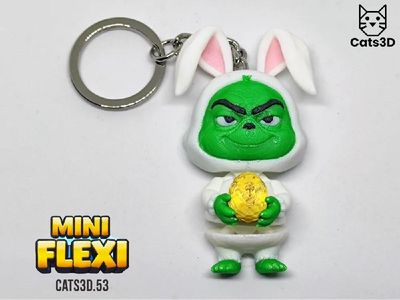 Modelo 3D Cats 3D Studio Grinch Pascoa MakerWorld