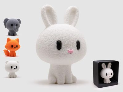 Preview do modelo 3D Bunny