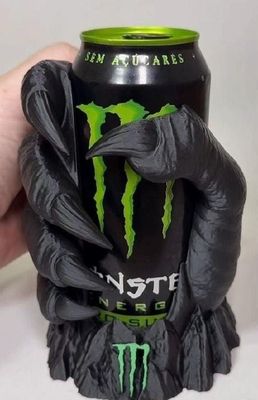 Preview do modelo 3D Garra Lata Monster 2 0