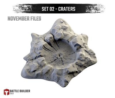 Preview do modelo 3D crater 04 By AiR