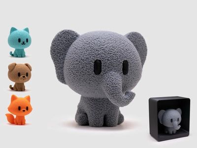 Preview do modelo 3D Elephant