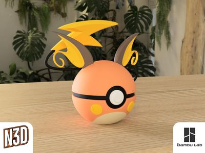 Modelo 3D #0026 Raichu V2