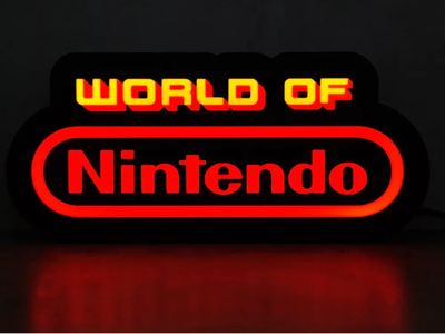 Preview do modelo 3D Caja de luz Mundo de Nintendo