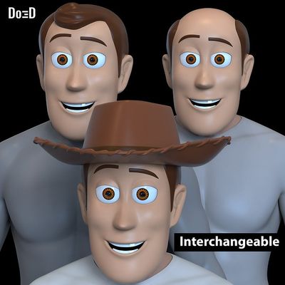 Preview do modelo 3D Woody Helmet Do3D