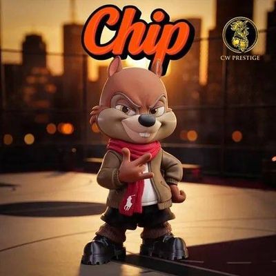 Modelo 3D Chip(Chipmunk) CWP