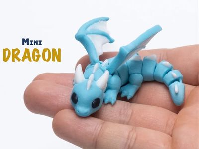 Modelo 3D MultiColor Print Profile dragon