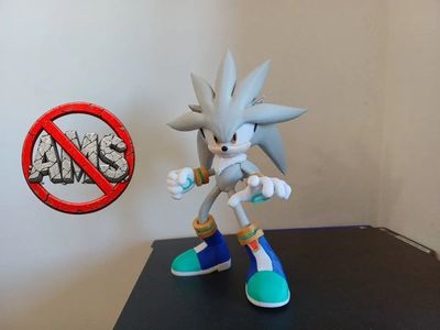 Preview do modelo 3D Sliver from Sonic