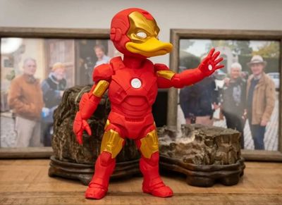 Preview do modelo 3D IRON DUCK
