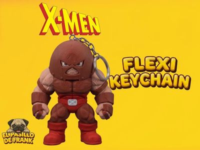 Preview do modelo 3D Keychain Juggernaut