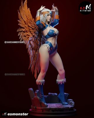 Preview do modelo 3D Sorceress of Castle Grayskull Sharehammer Plus Figures