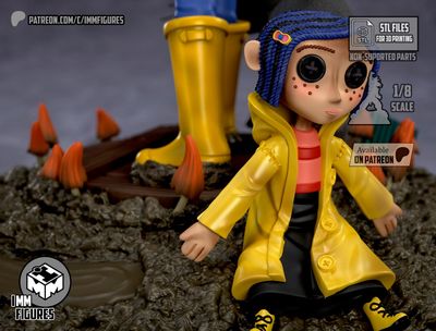 Modelo 3D IMM Figures Coraline