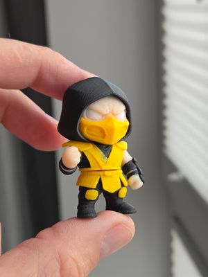 Modelo 3D scorpion bambu