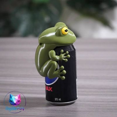 Modelo 3D frog can lid soda can cap can dust cover drink cover beverage co