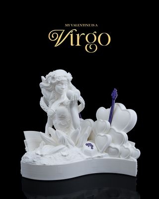 Preview do modelo 3D My valentine is a Virgo 5cafefdef2