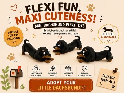 Preview do modelo 3D Articulated Puppy