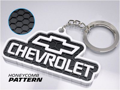 Preview do modelo 3D Chevrolet Keychain AMS (1)