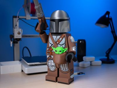 Modelo 3D Fig Mandalorian