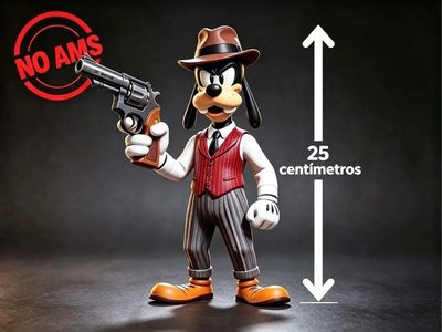 Preview do modelo 3D GOOFY PATETA GANGSTER DIEGOMARTINS3D