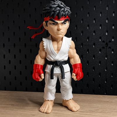 Modelo 3D Ryu Fan Art ( ) Street fighter