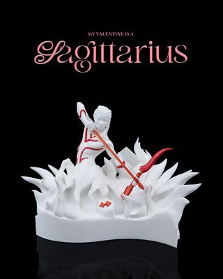 Preview do modelo 3D My valentine is a Sagittarius a9b3c3422e