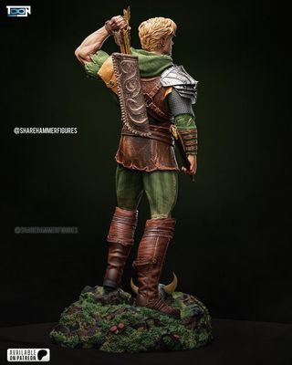 Preview do modelo 3D Stalyn Quito Green Lantern