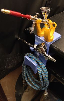 Modelo 3D Airbrush Table Clamp
