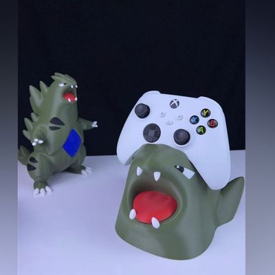 Modelo 3D Tyranitar Controller Holder