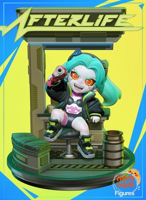 Preview do modelo 3D Chibi Rebecca from Cyberpunk